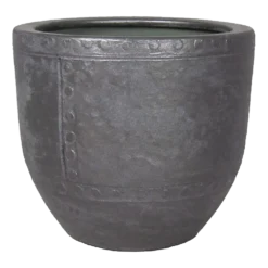 Bloempot Fien - D35 X H32cm - Antraciet