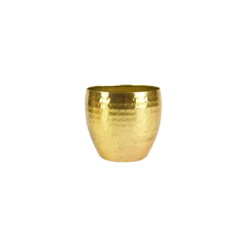 Bloempot Kody Metaal - D17 X H15cm - Goud