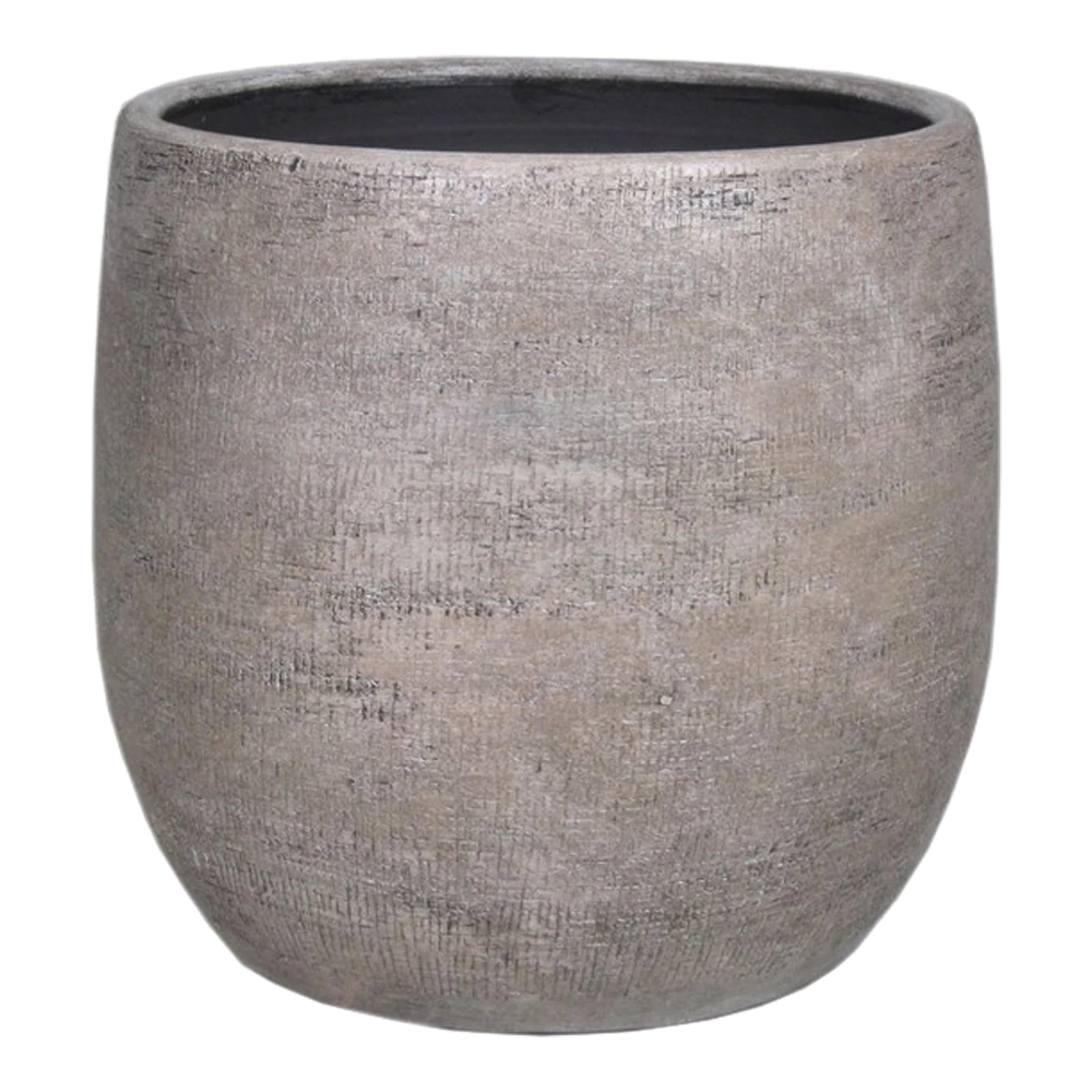 Bloempot Mira - D24 X H22cm - Wit