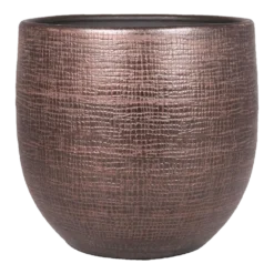 Bloempot Mira - D34 X H31cm - Koper