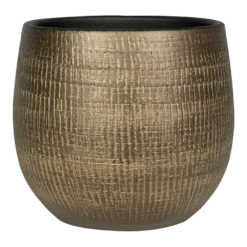 Bloempot Ryan - D22 X H20cm - Shiny Gold