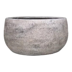 Plantenschaal Mira - D34 X H15cm - Wit