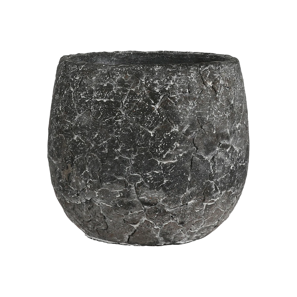 Bloempot Thomas - D19 X H16.5cm - Antraciet