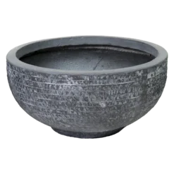 Plantenschaal Utah - D36 X H16.5cm - Donkergrijs