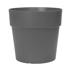 Bloempot Elho Vibia Straight Rond 30cm - Antraciet